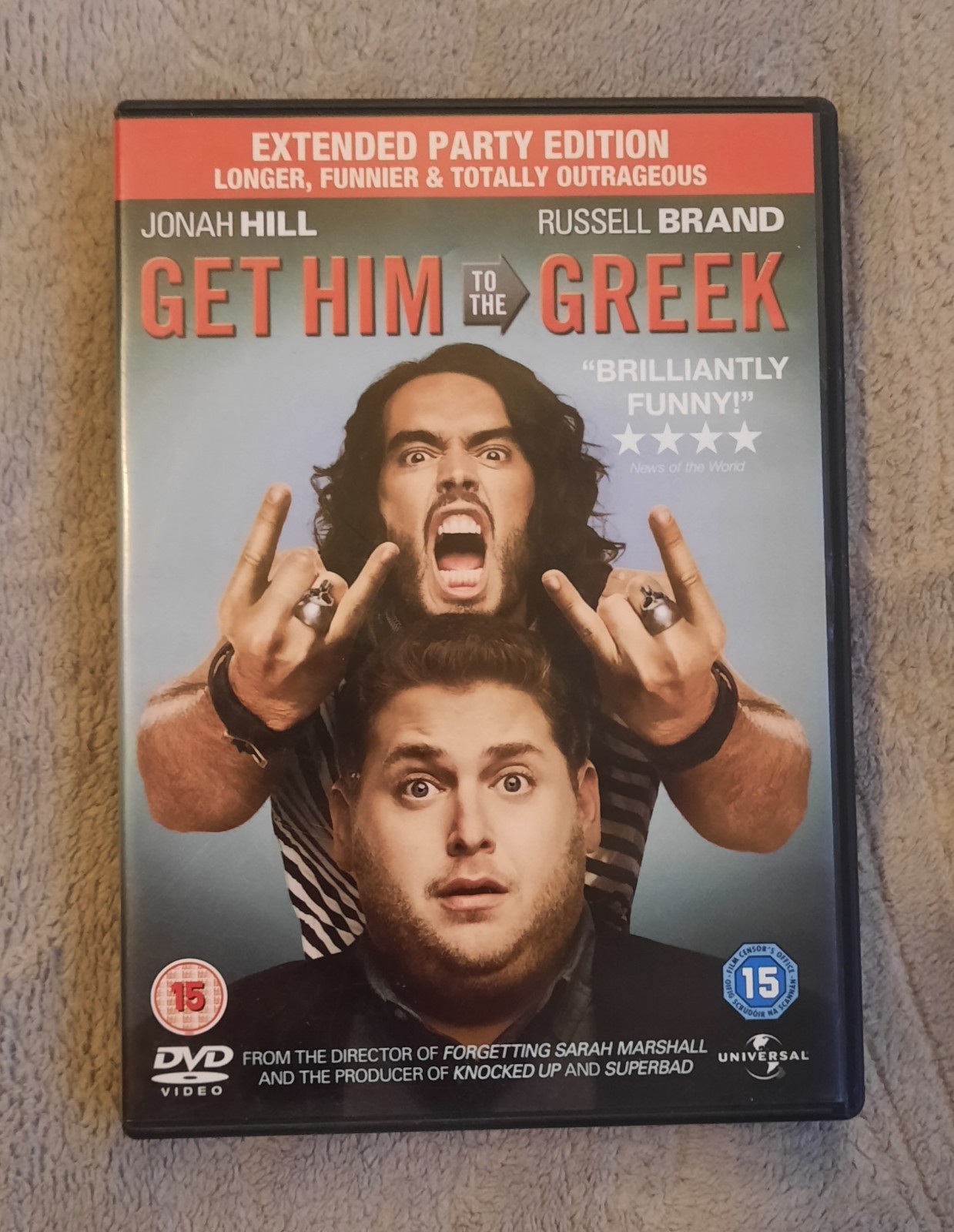 Get Him to the Greek DVD Comedy (2010) Russell Brand
