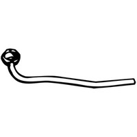 Walker Abgasrohr Auspuff Passend FüR VW Golf II 19E 1G1 1.6 D Jetta 1G2 165