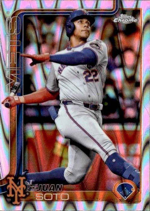 2025 Topps Chrome #200 Juan Soto Raywave Refractors