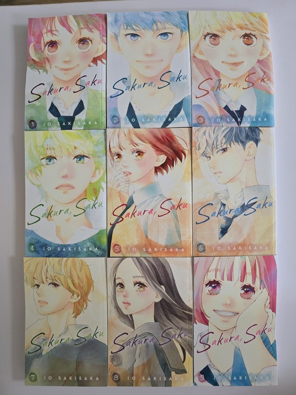 Sakura Saku Io Sakisaka Manga Series Vol 1-9 Full Set