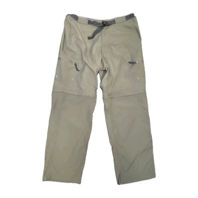 #ad #ad Alpine Design Convertible Pants To Shorts Large 36x32 Green Cargo W Ankle Zip $21.87