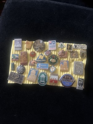 Vintage Abzeichen Sammlung 70 er Jahre