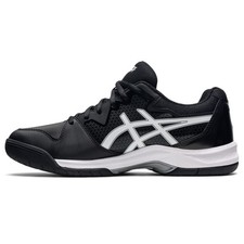 ASICS Men's Gel-Dedicate 7 Tennis Shoes, 9.5, Black/White