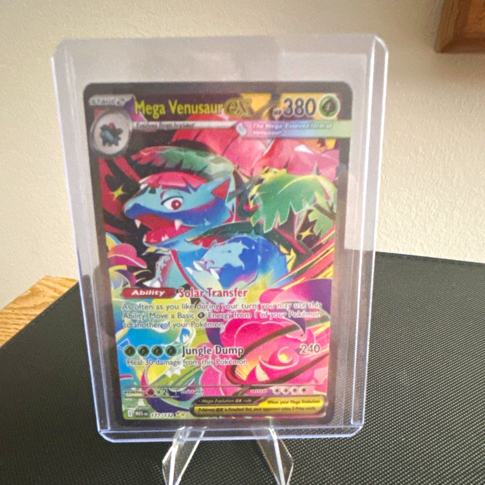 Pokemon TCG Mega Venusaur ex Mega Evolution 177/132 SIR