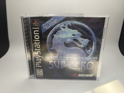 Mortal Kombat Mythologies: Sub Zero (Sony PlayStation 1, 1997) CIB