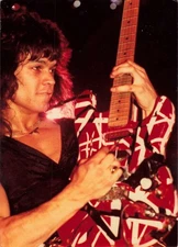 Eddie Van Halen Original Snapshot Photo Live in Concert Florida Tour 1981 GUITAR