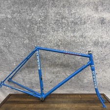 Telaio bici da strada vintage Schwinn Traveler 53 cm blu 4130 cromato USA 700c 126 mm