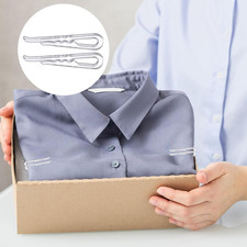 120 PCS 1.85 Inches/47mm Clear Plastic U Shape Alligator Clips, Plastic Cloth...