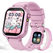 Kids Waterproof Smart Watch Girls Gift Age 3-12 with 39 Game HD Touch Screen ...