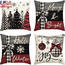 Trees Pattern Pillow Cover Machine Washable Polyester Soft Touch Home Decor New