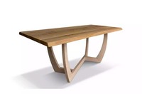 Esszimmer Esstisch 180Cm Holz KüChentisch Tisch 90X180 Braun Modern