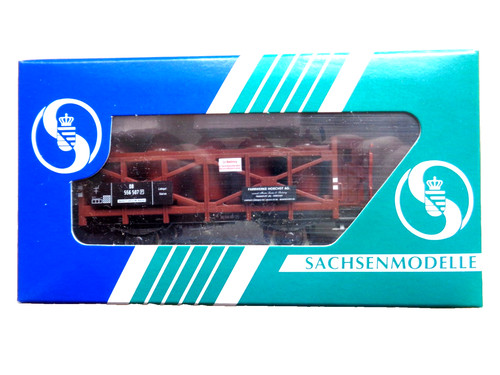 Sachsenmodelle 16140 H0 Säuretopfwagen braun DB 2a-"Farbwerke Hoechst"-NEU-OVP - | Zustand: Neu
