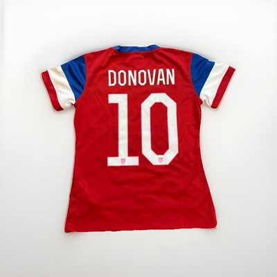 NIKE US Soccer 10番 ユニフォーム M ドノバン Nike USA Soccer Landon Donovan #10 Women's Jersey 2014 Pink Trim