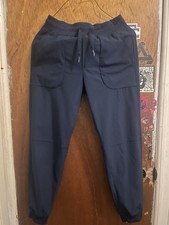 Wonder Nation Boys Navy Blue Jogger Pants Size Large 10-12