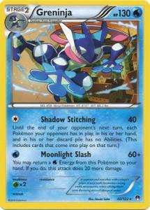 Pokémon Greninja BKP-40 Rare Englisch Good