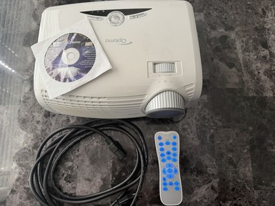 Optoma HD20 DLP Projector With Remote, Cable , Set Up CD. Tested