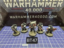 40k Black Templars Crusader Squad x5 Pro Painted Sword Brother Initate