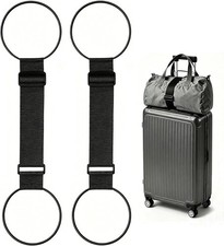 Luggage Straps for Suitcases, Extended Adjustable Luggage Connector Straps,