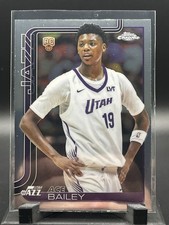 2025-26 Topps Chrome - Ace Bailey #255 (RC)