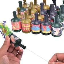 50 Pcs Mini Confetti Party Poppers Wedding Birthday Graduation Baby Shower Party