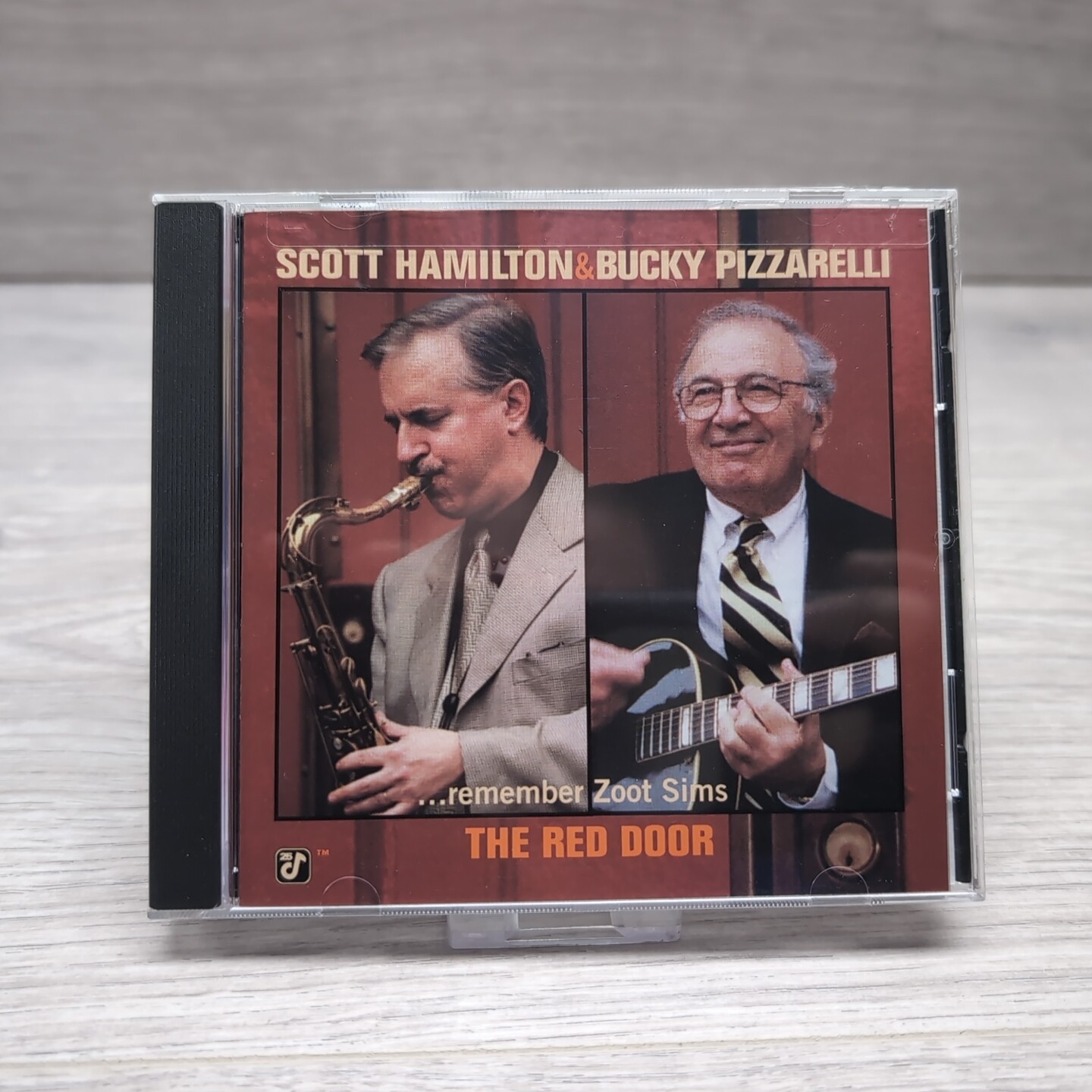 Scott Hamilton & Bucky Pizzarelli The Red Door Remember Zoot Sims CD Album 1998