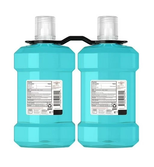 Listerine Cool Mint Antiseptic Mouthwash, 50.7 fl. oz., 2 pk Free Shipping - Image 2 of 4