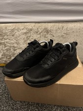 Hugo Boss Trainers Black UK 7.5 EU 42 – Good Condition – Smart Casual Sneakers