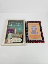 Lot Of 2 VTG ATARI Home Computer Books Gaming/Home Computer Games  Recreation