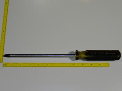 VTG Stanley 100 Plus No.4 Tip Phillips Screwdriver No.64-104 NOS Tool USA Large