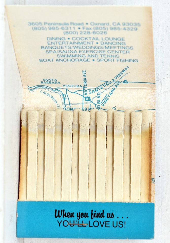 1980s Lobster Trap Restaurant Oxnard California Casa Sirena Marina Resort Hotel eBay