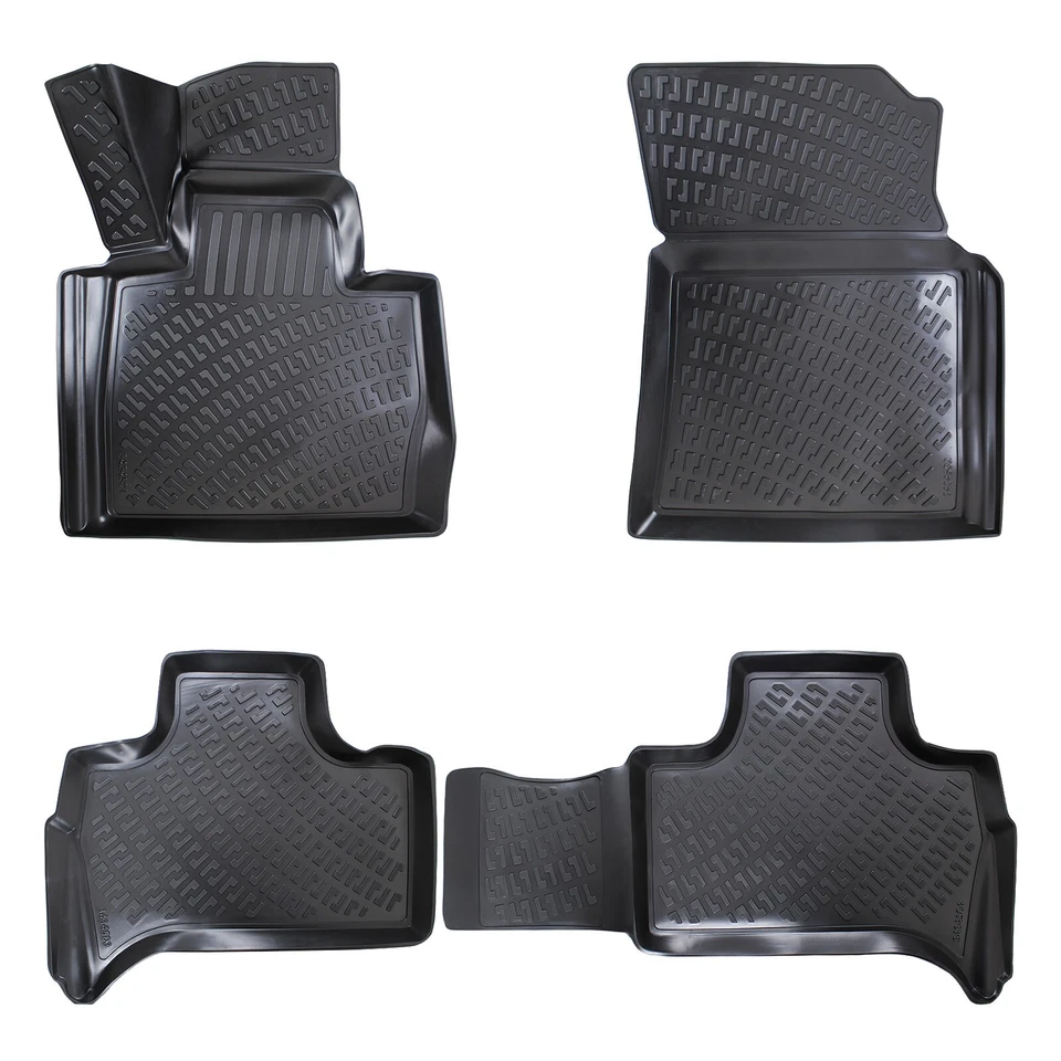 Floor Mats Liner Fits BMW X5 E53 2000-2006 Waterproof 3D Molded All Weather 4Pcs - Image 2 of 4