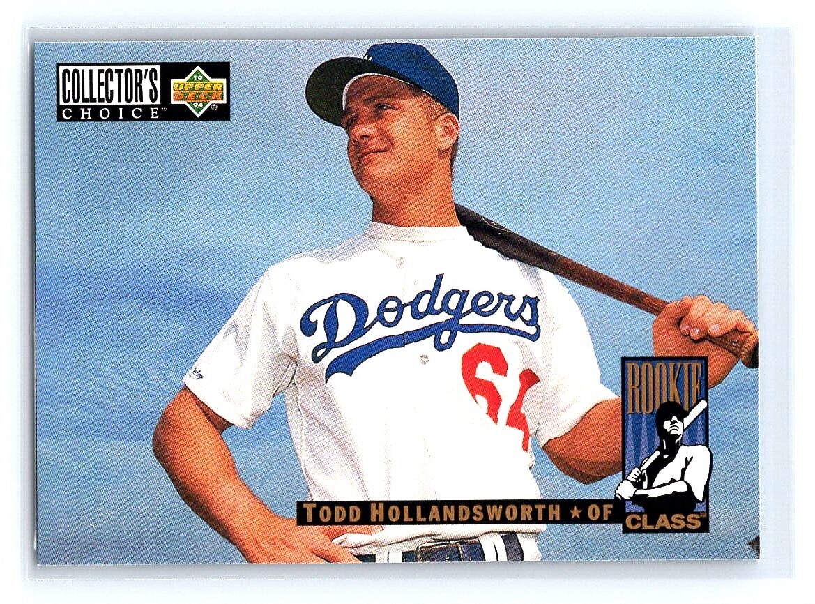 1994 Upper Deck Collectors Choice Rookie Class Todd Hollandsworth Dodgers #658