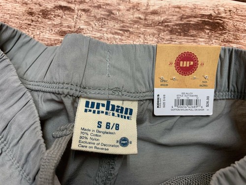 NEW With Tags Urban Pipeline Boys Gray Flat Front Easy Care Shorts. Size S 6/8. - Picture 4 of 4