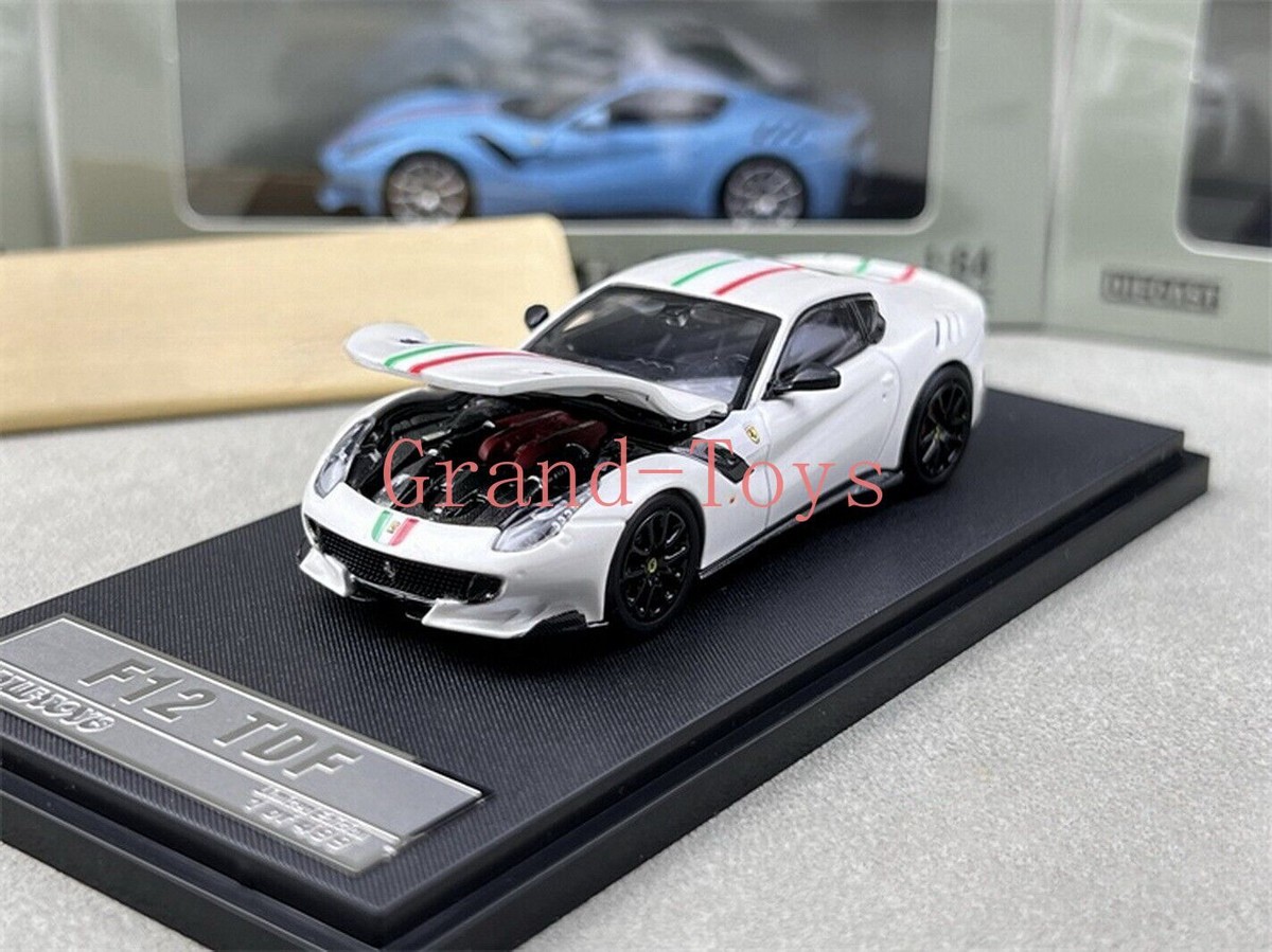 Little Toy 1/64 Scale Ferrari F12 TDF White Diecast Car