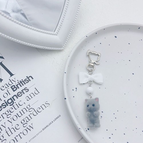 Anti Lost 3D Kitten Mobile Phone Chain Cat Cell Phone Charm Jewelry Gift - 第 21/21 張圖片