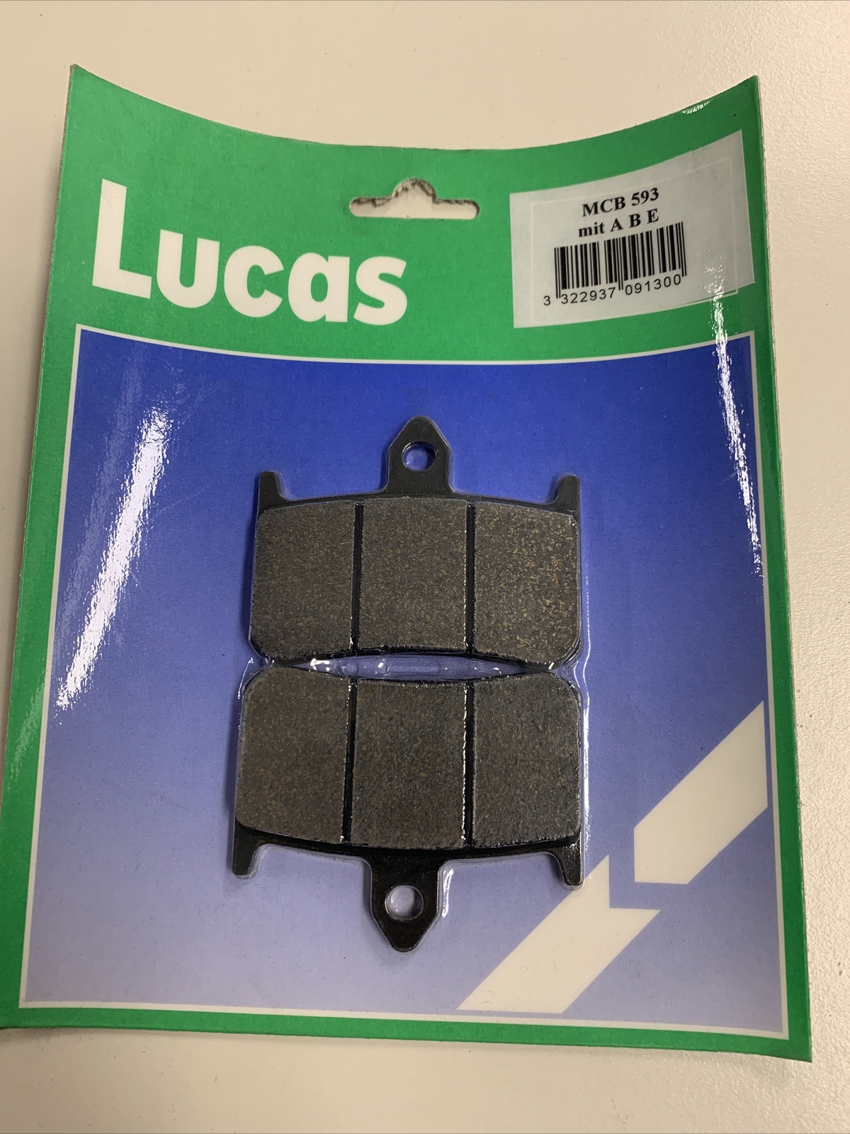 MCB593 Honda NSR VFR NR CBR - Genuine Lucas brake pads brake pads #9130