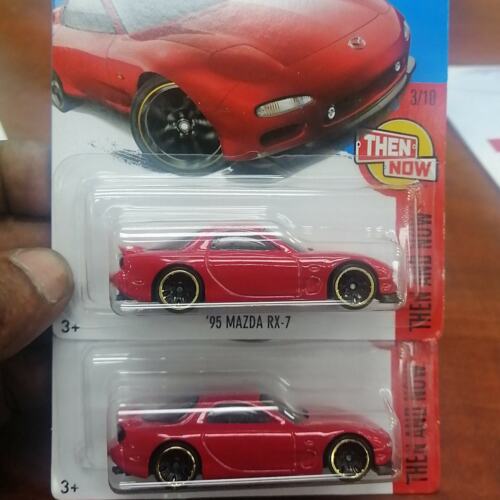 MINT Lot x10 Red ‘95 Mazda RX7 Hot Wheels