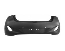 STOßSTANGE HINTEN FÜR HYUNDAI I30 2012-2017 LACKIERBAR MIT PDC