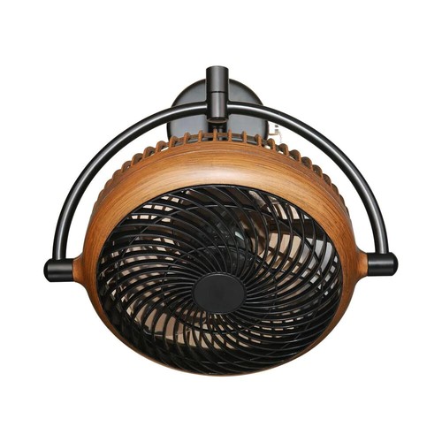 Wall Mount Ceiling Fan Indoor Walnut 