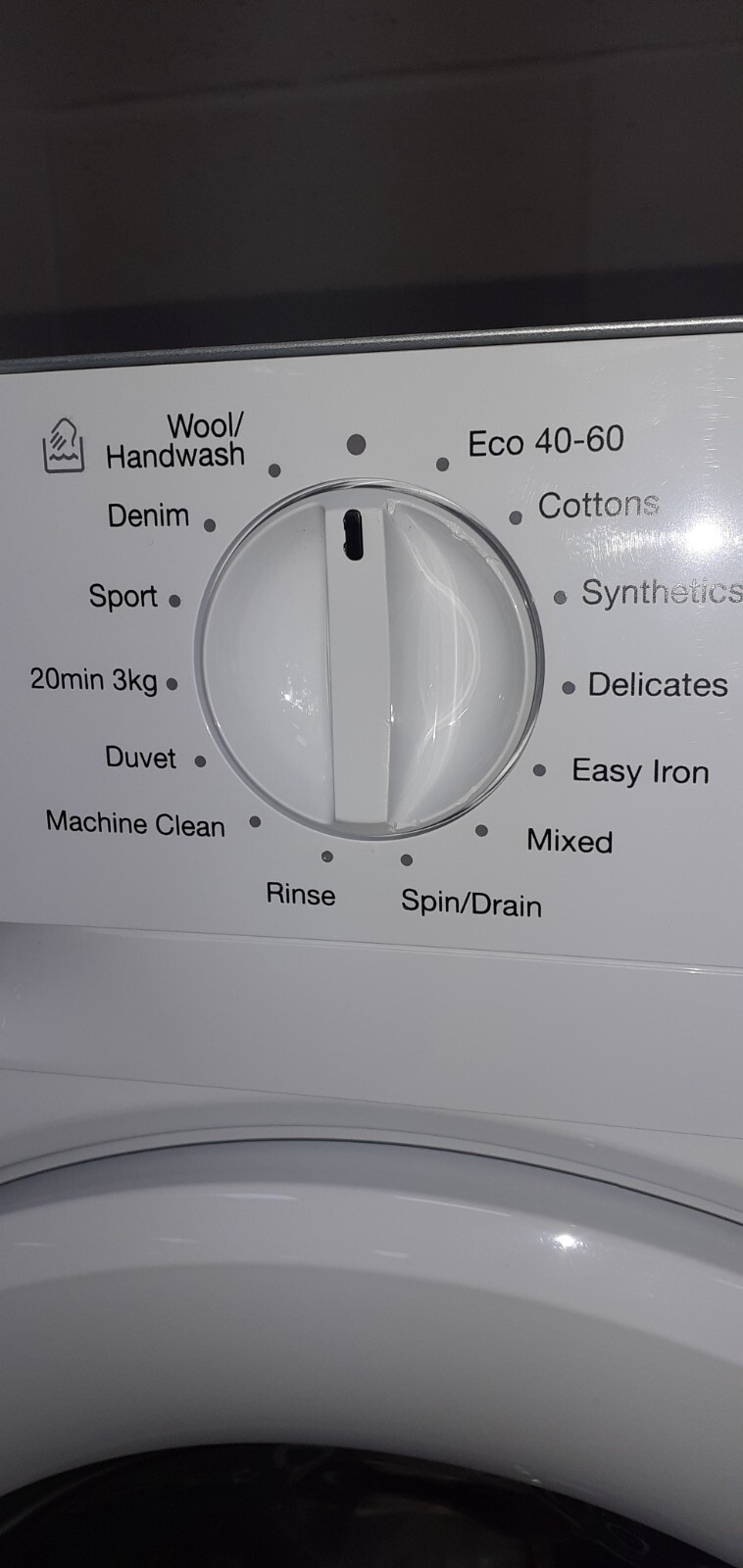Washing Machine 7kg Load A+++ Energy Rated Integrated Zanussi Z712W43BI