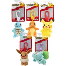 Pokemon Random Plush 3 1/2- Inch Clip On