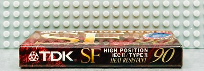TDK SF 90 Lot 4 Cassettes Audio Neuf sous blister (Réf#X-220