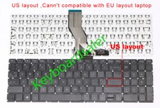 New for HP 15-AU 15-AW 15-BC 15-BK 15-BCxxx 15-BKxxx US keyboard No-backlit