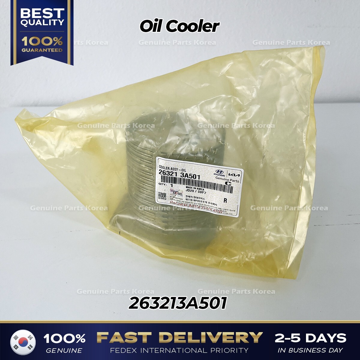 ⭐Genuine⭐ Oil Cooler 263213A501 for Kia Mohave Borrego | eBay