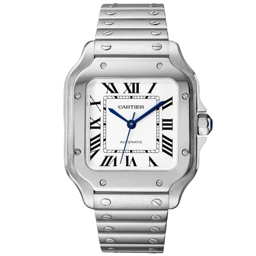 CARTIER Baron Blue 33MM WE902074 11P diamond Automatic  display picture 1