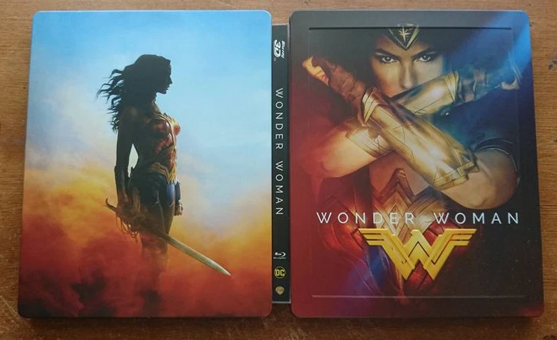 Wonder Woman Steelbook 3D + Bluray UK Edition New & Sealed - Image 2 of 4