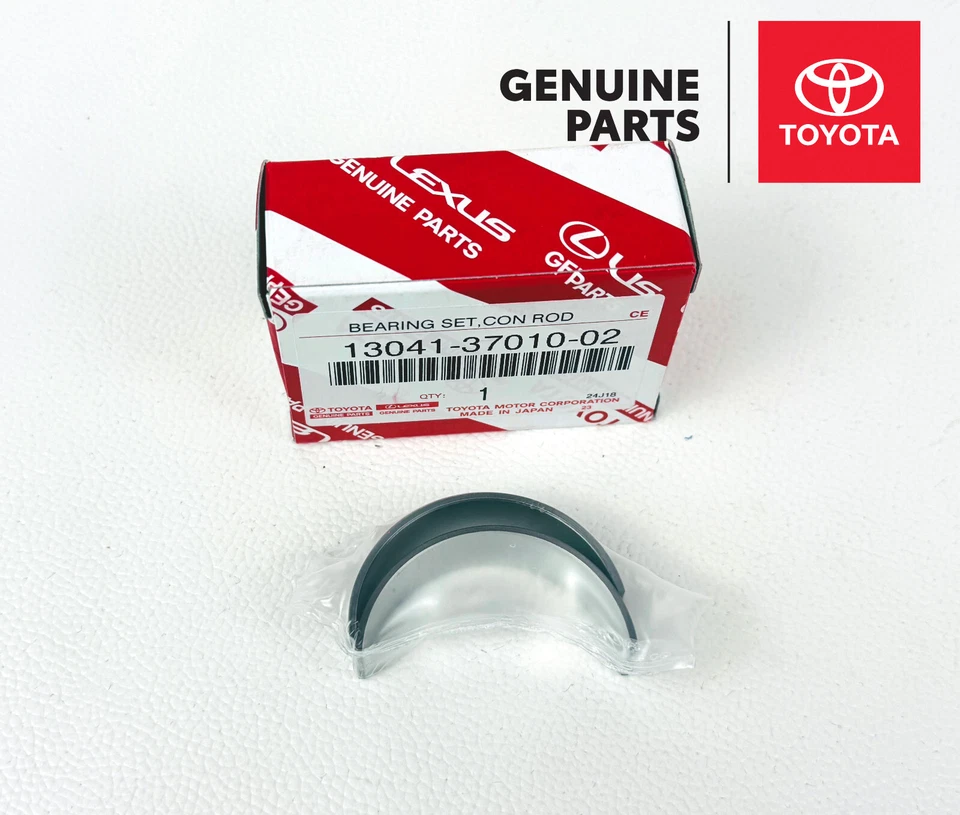 130413701002 COJINETE TOYOTA OEM LEXUS, BIELA 13041-37010-02 NUEVO Foto 3 de 4