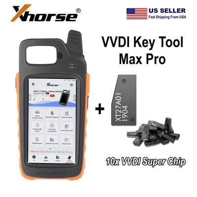 Xhorse VVDI Key Tool Max Pro With MINI OBD Tool Function & 10pcs VVDI Super Chip