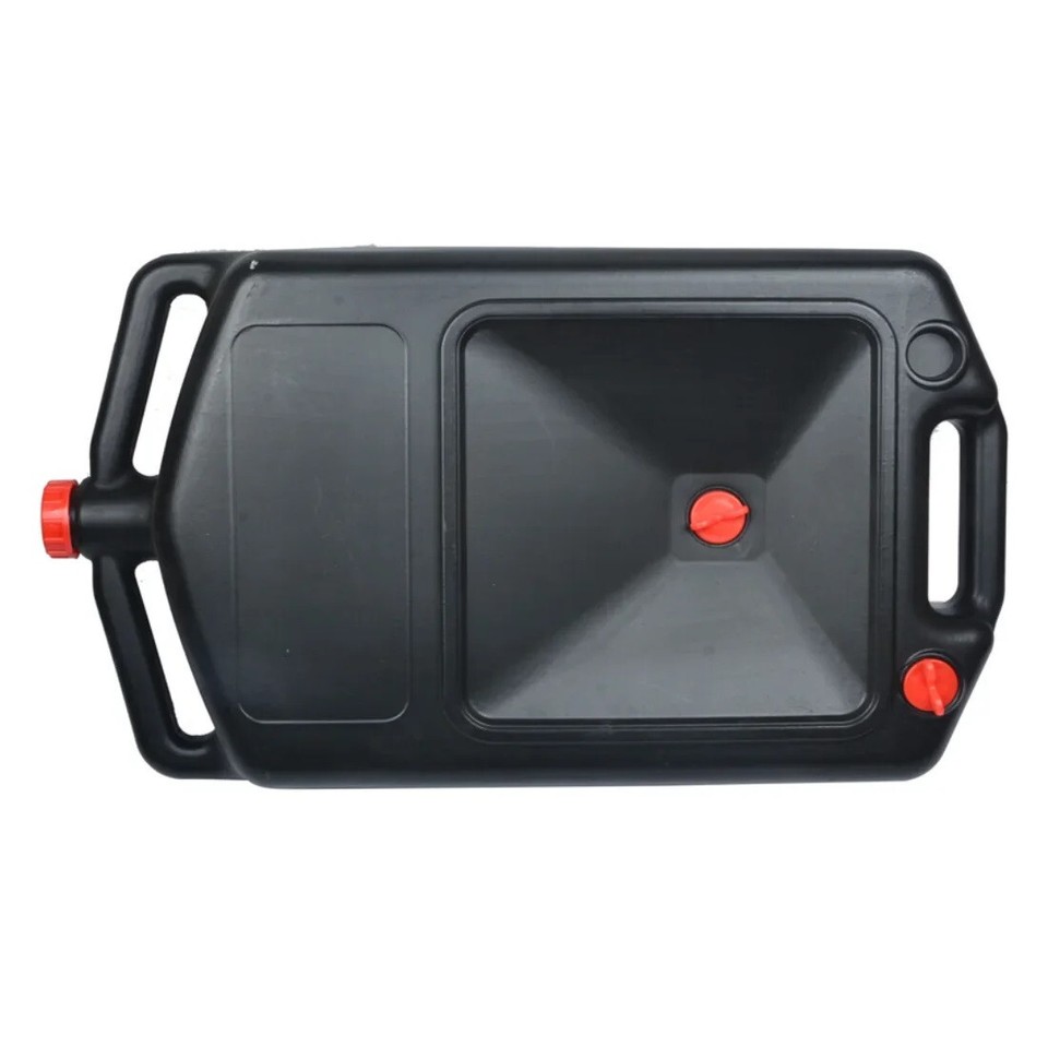 Fuel Collection Pan 12L Oil Pan Coolant Gearbox Fuel Sump Drain Tray Bottle Car Motorbike ...