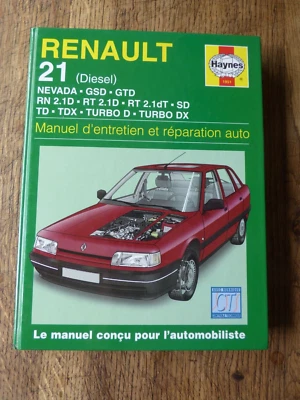 HAYNES 1999 RENAULT 21 DIESEL MANUEL D'ENTRETIEN ET DE REPARATION AUTO Youngtime - Photo 1/4
